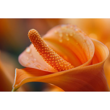 Enlarged Flower Canvas